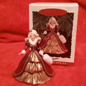 Hallmark Keepsake Holiday Barbie Ornament